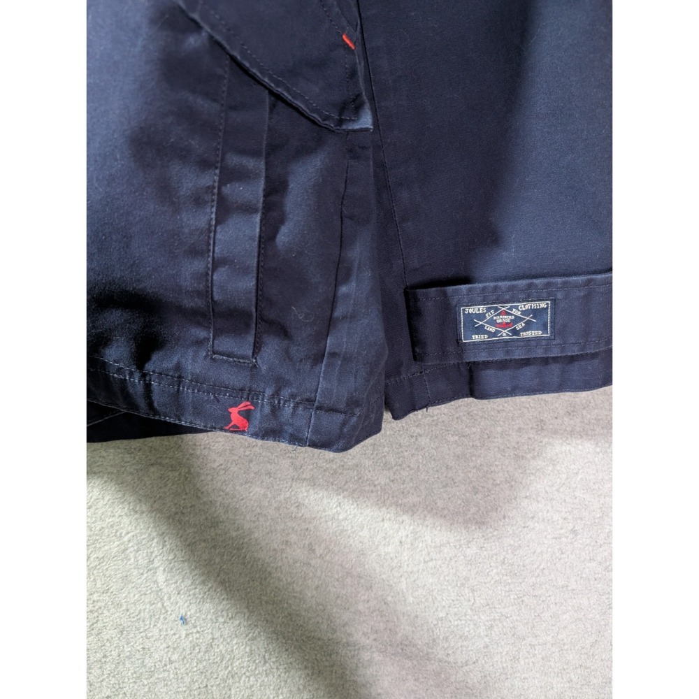 Joules Womens US 12 XL Navy Blue Mariner Waterproof Breathable Spring Jacket - Picture 9 of 14